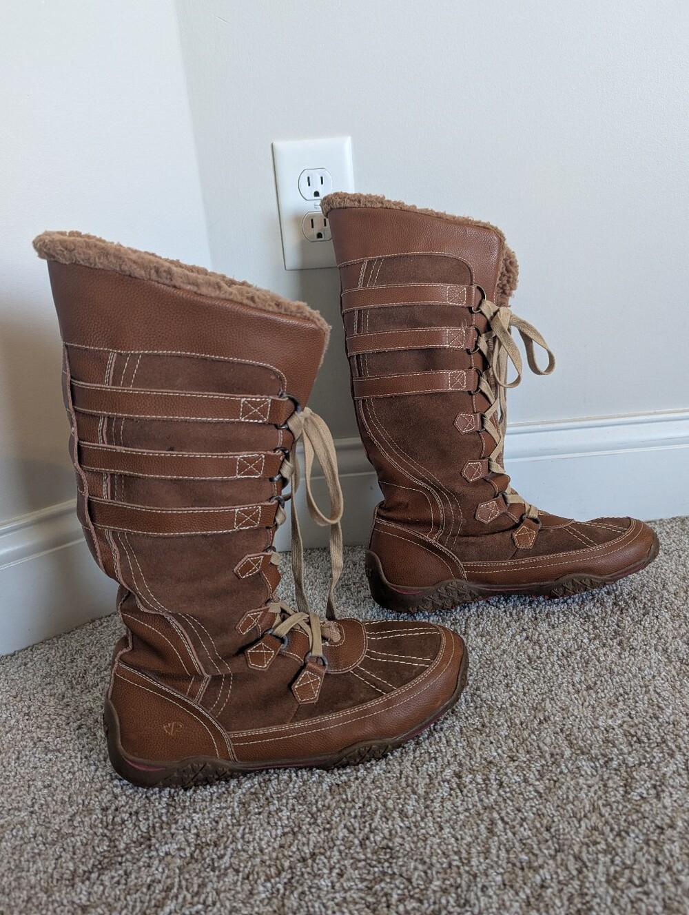 Pajar Canada Adventure Boots - Brown Leather sz 9